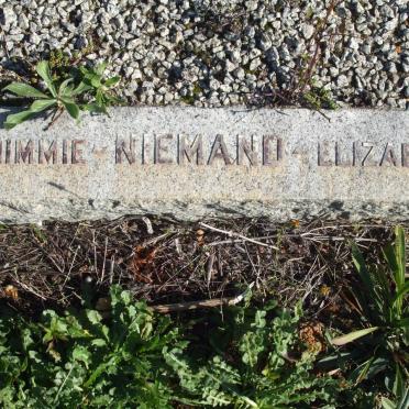 NIEMAND Mimmie Elizabeth