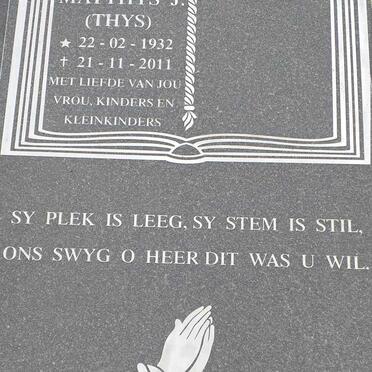 ODENDAAL Matthys J. 1932-2011