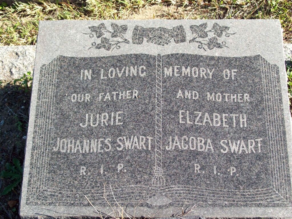 SWART Jurie Johannes &amp; Elzabeth Jacoba