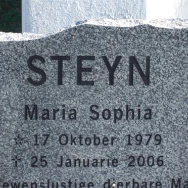 STEYN Maria Sophia 1979-2006