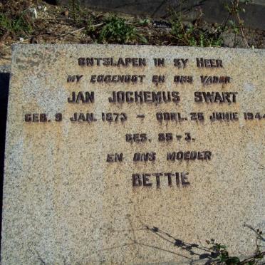 SWART Jan Jochemus 1873-1944 &amp; Bettie