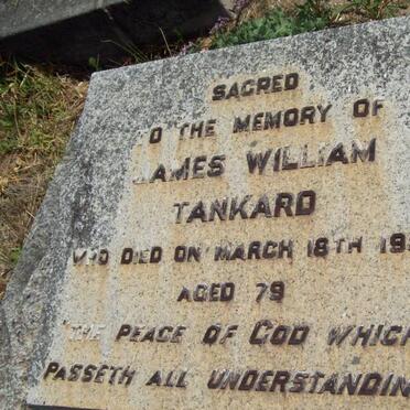 TANKARD James William -1957