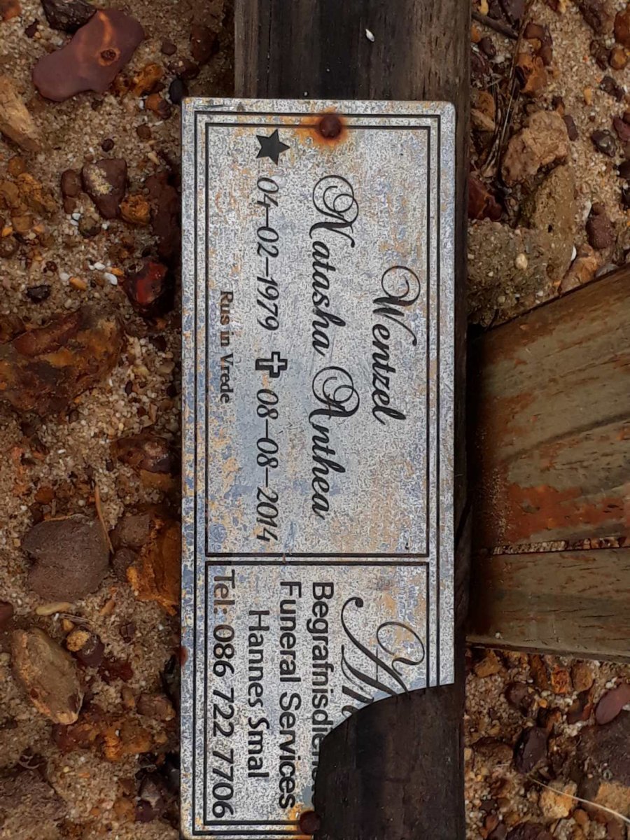 WENTZEL Natasha Anthea 1979-2014