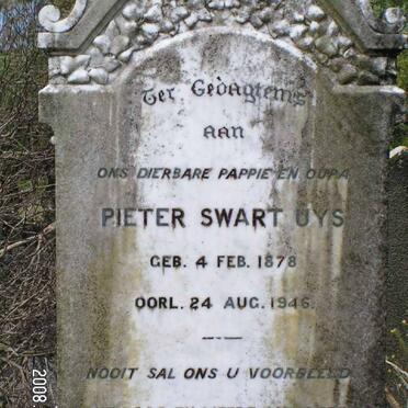 UYS Pieter Swart 1878-1946