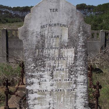 UYS Elizabeth Johanna nee SWART 1842-1894