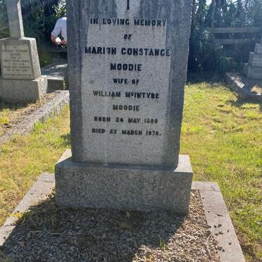 MOODIE Marion Constance 1888-1976