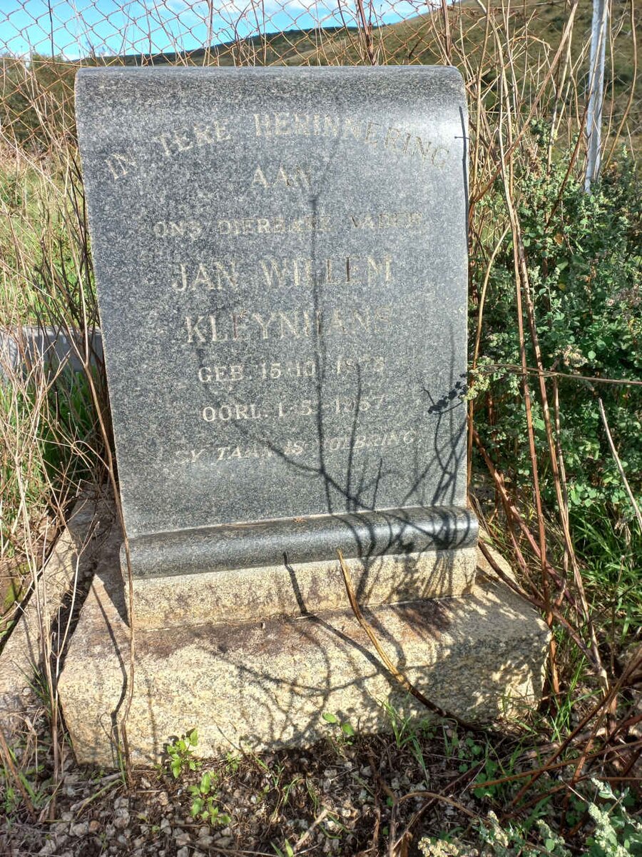 KLEYNHANS Jan Willem 187?-1957