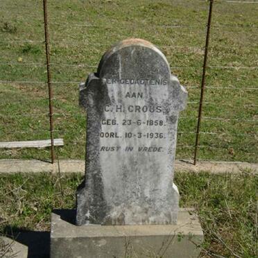 CROUS C.H. 1858-1936