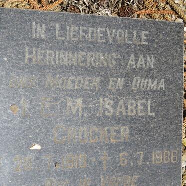 CROCKER I.E.M. 1913-1986