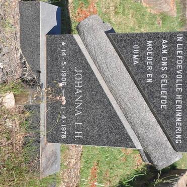 MARX Johanna I.H. 1906-1978