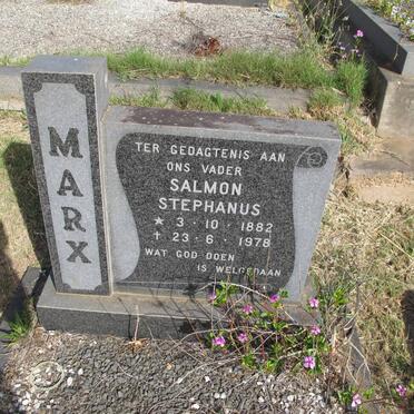 MARX Salmon Stephanus 1882-1978