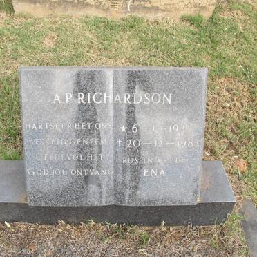 RICHARDSON A.P. 1939-1983