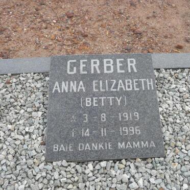GERBER Anna Elizabeth 1919-1996