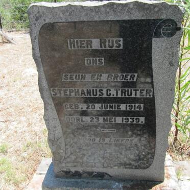 TRUTER Stephanus C. 1914-1939