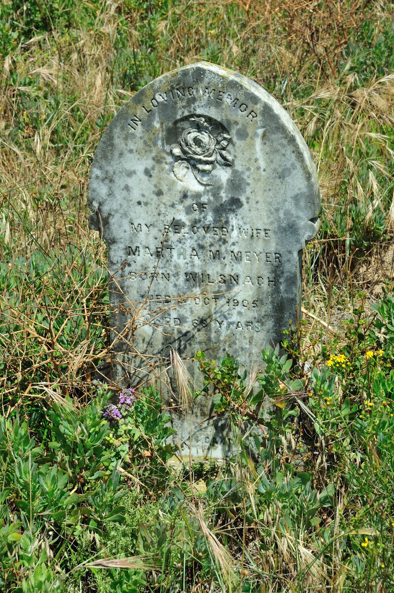 MEYER Martha M. nee WILSNACH -1905