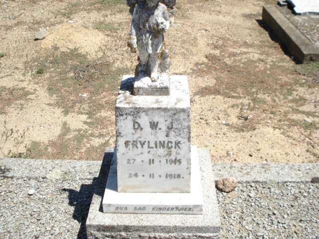 FRYLINCK D.W.J. 1915-1918