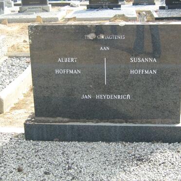 HOFFMAN Albert &amp; Susanna :: HEYDENRICH Jan