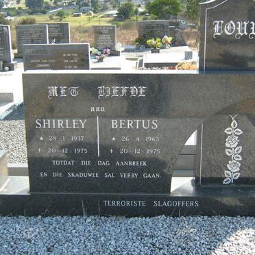 LOUW Shirley 1937-1975 :: LOUW Bertus 1963-1975