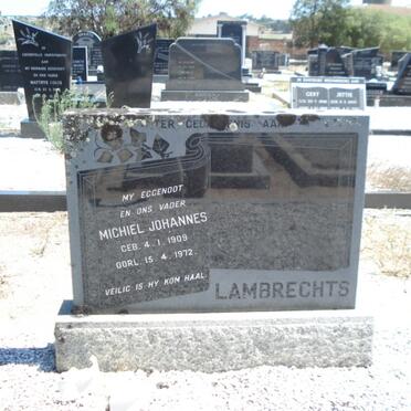 LAMBRECHTS Michiel Johannes 1909-1972