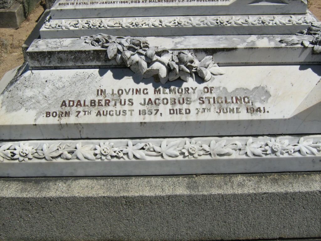 STIGLING Adalbertus Jacobus 1857-1941