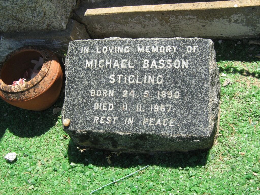 STIGLING Michael Basson 1890-1967