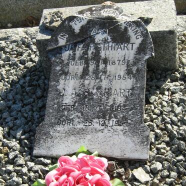 THIART J.F.P. 1879-1954 &amp; J.A.S. 1884-195?