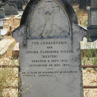 VISSER Josina Floridina nee BESTER 1813-1895