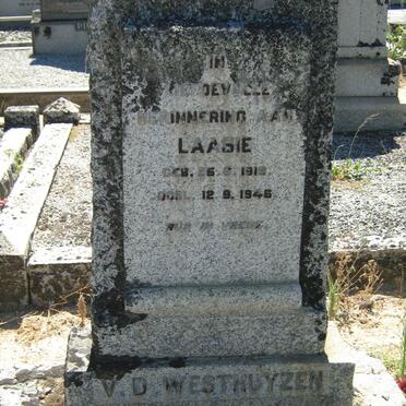 WESTHUYZEN Laasie, v.d. 1919-1946