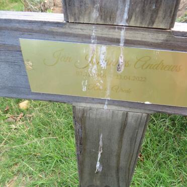 ANDREWS Jan Johannes 1966-2022