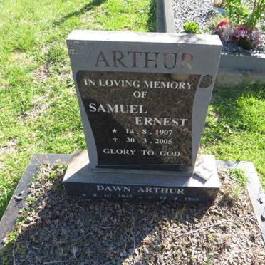 ARTHUR Samuel Ernest 1907-2005 :: ARTHUR Dawn 1942-1963
