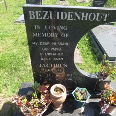 BEZUIDENHOUT Jacobus 1937-2006