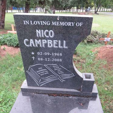 CAMPBELL Nico 1968-2008