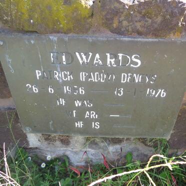 EDWARDS Patrick Deneys 1956-1976