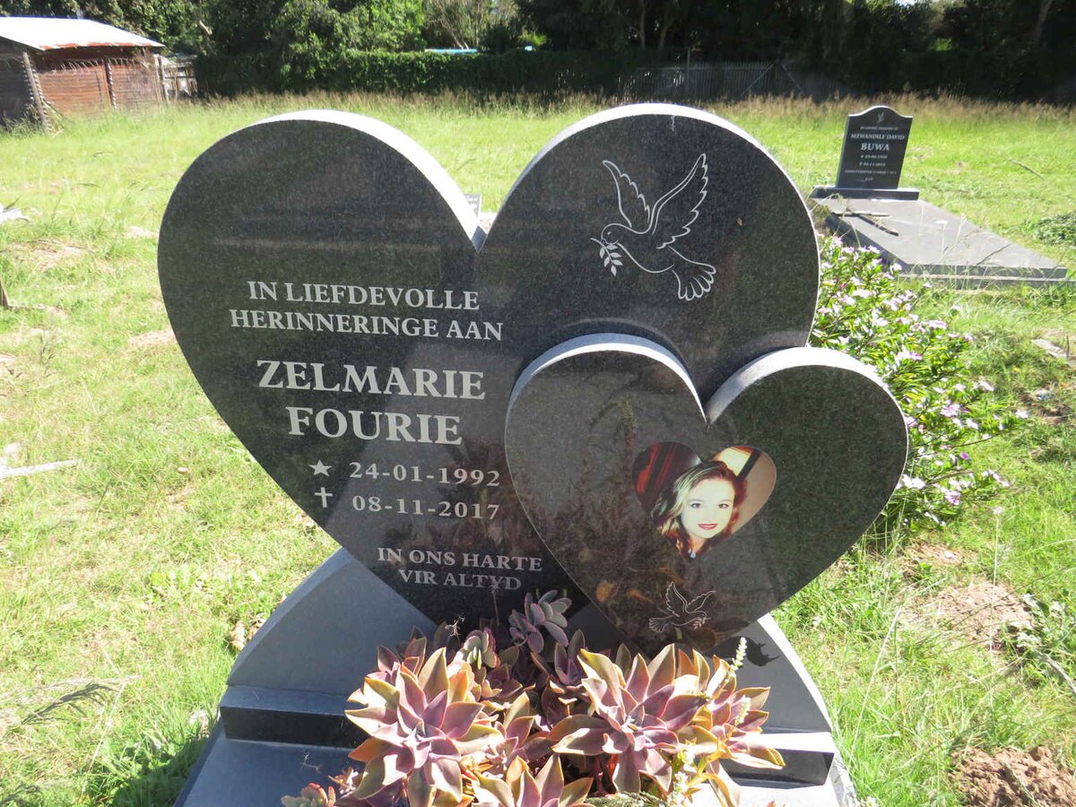FOURIE Zelmarie 1992-2017