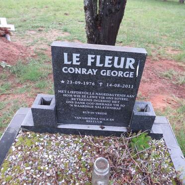 FLEUR Conray George, le 1976-2011