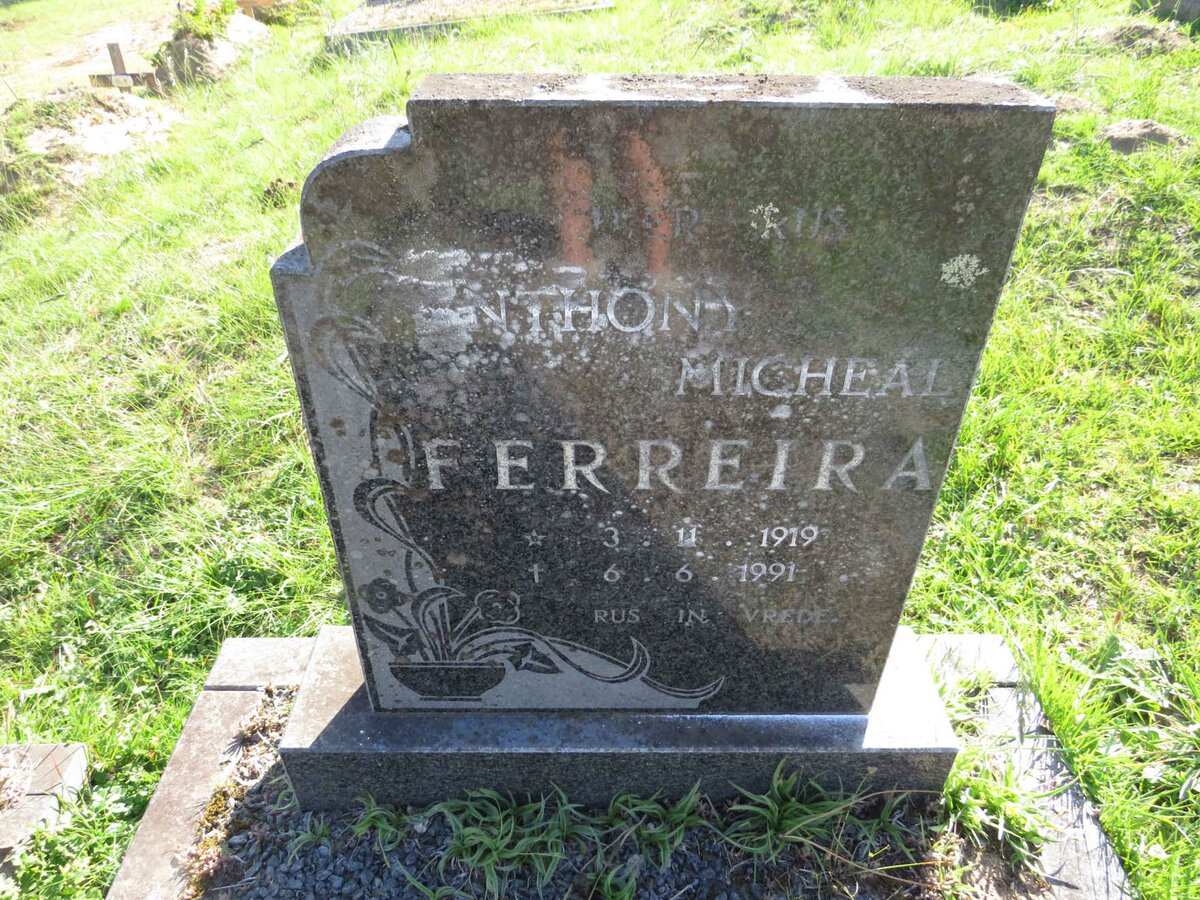 FERREIRA Anthony Micheal 1919-1991