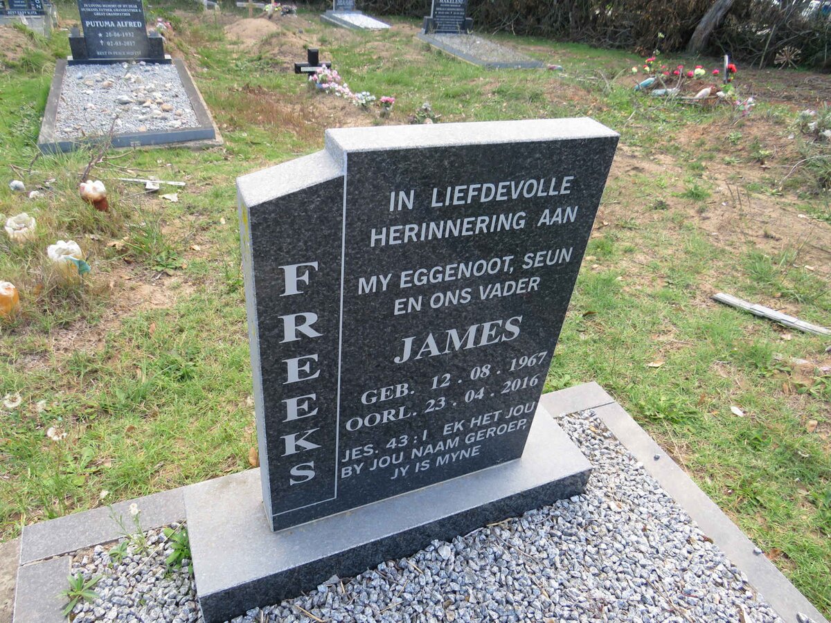 FREEKS James 1967-2016