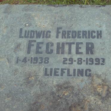 FECHTER Ludwig Frederich 1938-1993