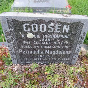 GOOSEN Petronella Magdalena 1897-1995