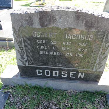 GOOSEN Ockert Jacobus 1905-1972