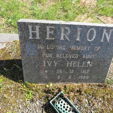HERION Ivy Helen 1912-1989