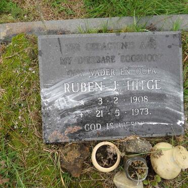 HITGE Ruben J. 1908-1973