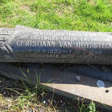 HUYSSTEEN Christiaan, van 1930-1988