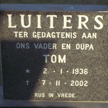 LUITERS Tom 1936-2002