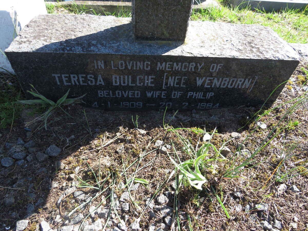 LEGG Philip &amp; Teresa Dulcie WENBORN 1909-1984 _2