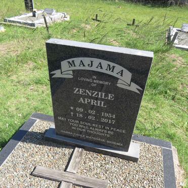 MAJAMA Zenzile April 1954-2017