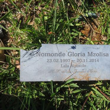 MZOLISA Nomonde Gloria 1997-2014