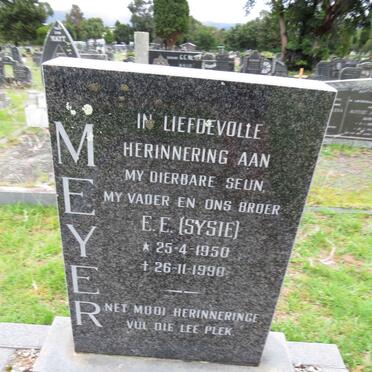 MEYER E.E. 1950-1990