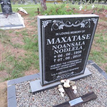 MAXATASE Noansala Nodlela 1938-2019