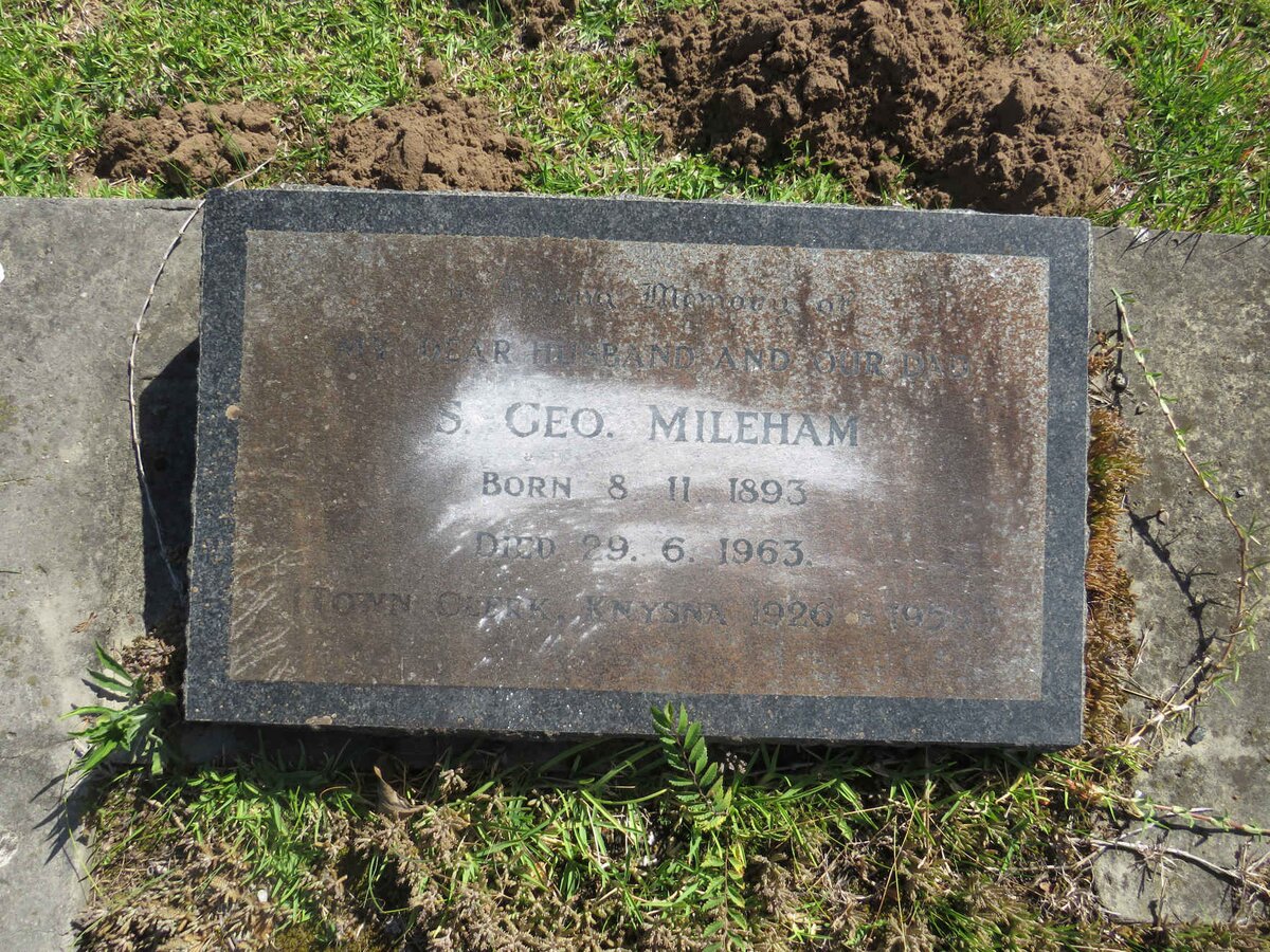 MILEHAM S. Geo. 1893-1963